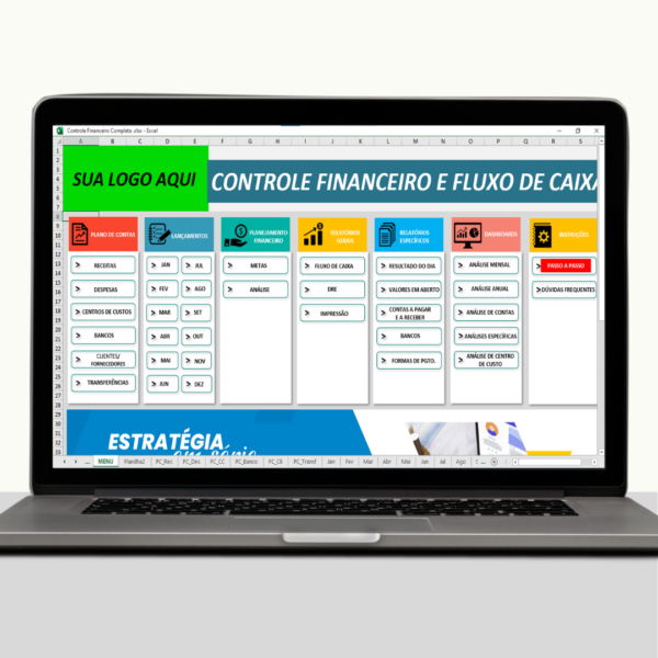 Planilha de Controle Financeiro Completa
  e Automatizada